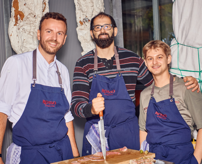 Rosso Event bei Andjé